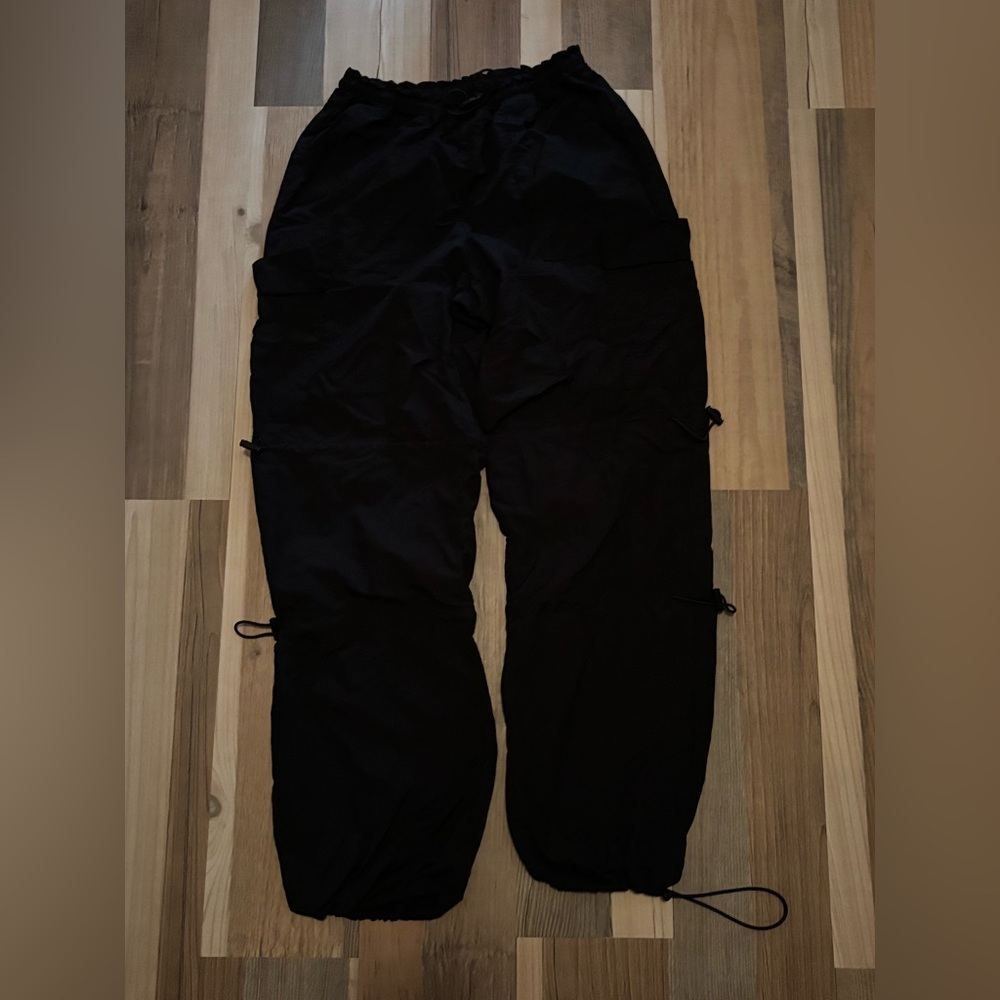 Wallflower Black Track Pants Relaxed Fit Joggers